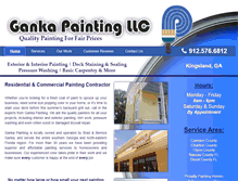 Tablet Screenshot of gankapainting.com